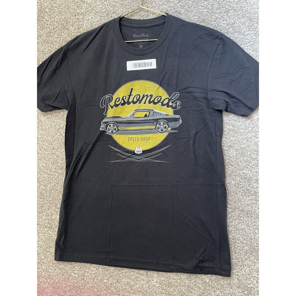 RestoMods Men’s ‘66 Mustang GT Graphic Tee Shirt Size Medium